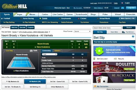 william hill betting